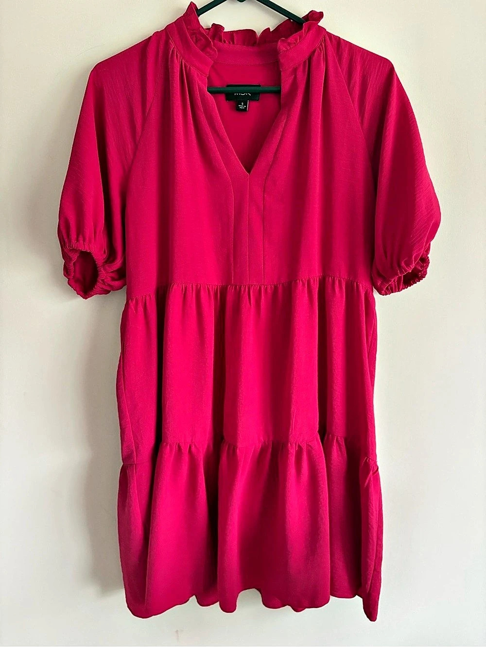 MSK Tiered Midi Dress